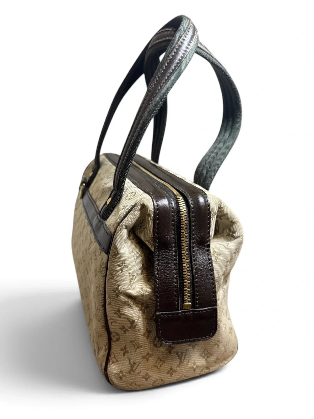 Louis Vuitton Brown Mini Lin Josephine PM